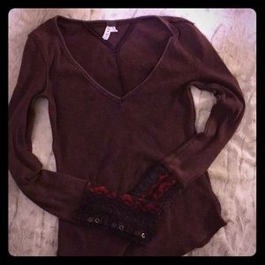 Free People We The Free Art School cuff thermal